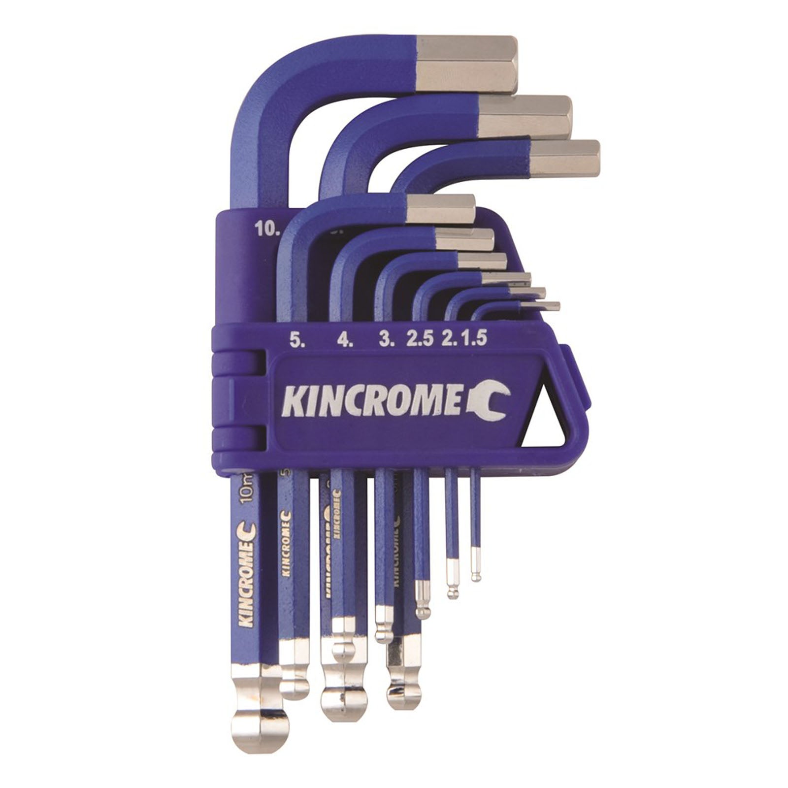 KINCROME K5143 KEY WRENCH SET 9PCE MET SHORT