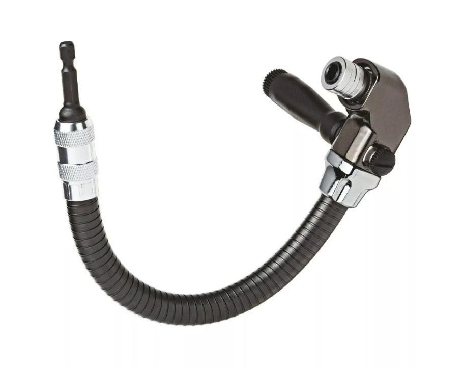 P&N QUICKBITS 1/4-HEX FLEXIBLE RIGHT ANGLE DRILL ATTACHMENT