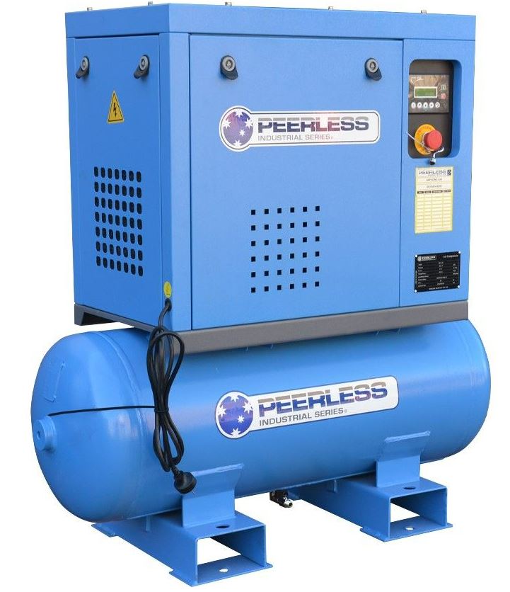 PEERLESS SINGLE PHASE SCREW COMPRESSOR HIGH PRESSURE 3HP/2.2KW