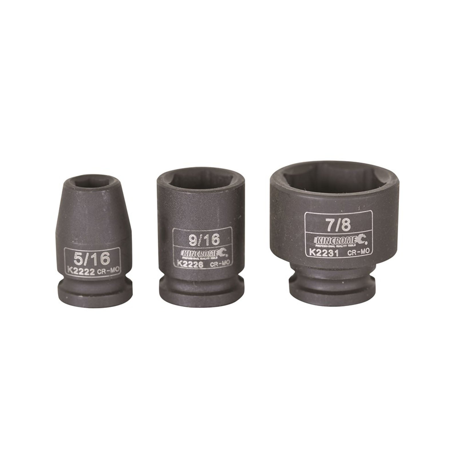 KINCROME K2225 IMPACT SOCKET 3/8" DVE 1/2"