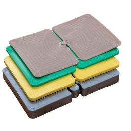 HALF SHIM BLACK 75 X 100 X 10 - (BOX 40)