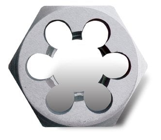 1" X 11 BSPF CHROME DIE NUT