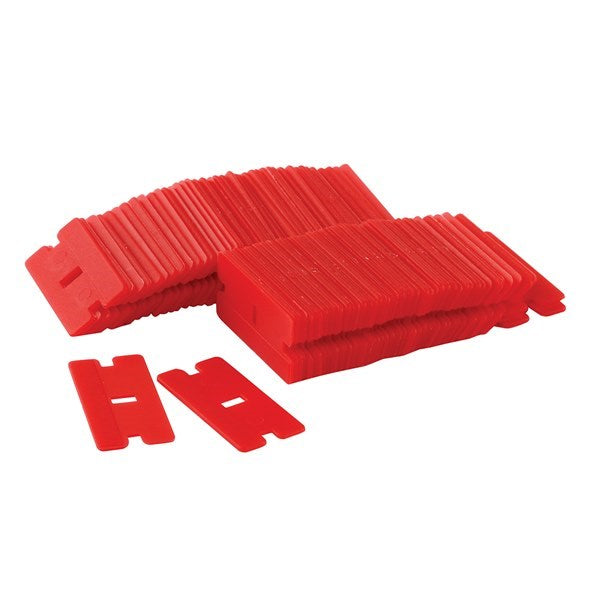 RAZOR BLADES PLASTIC- PKT 100