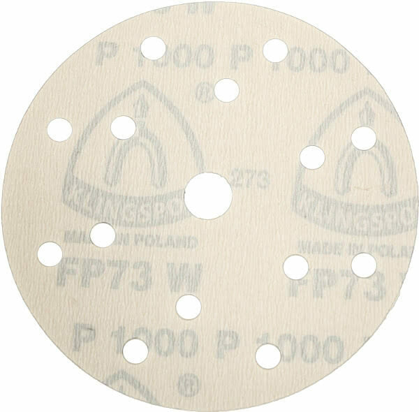 FP 73 WK discs self-fastening active coated, 150 mm grain 120 hole pattern GLS47