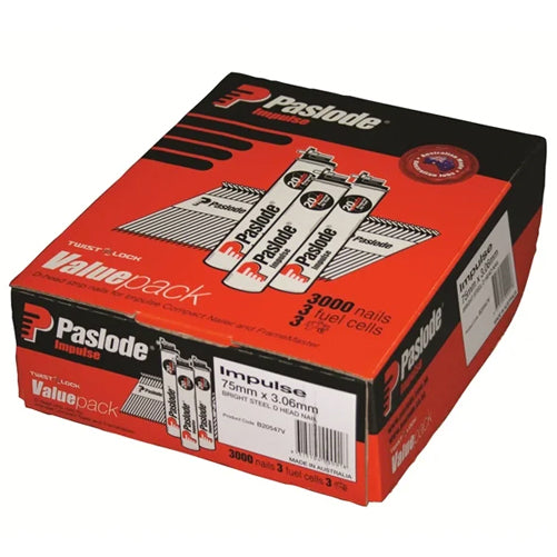 PASLODE BRADS IMPULSE  50MM X 16GA GAL & GAS  (PKT 2000)