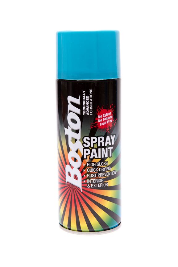 BOSTON ENAMAL SPRAY PAINT  SKY BLUE 250 GR