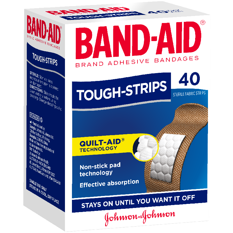 BANDAID STRIP TOUGH 40