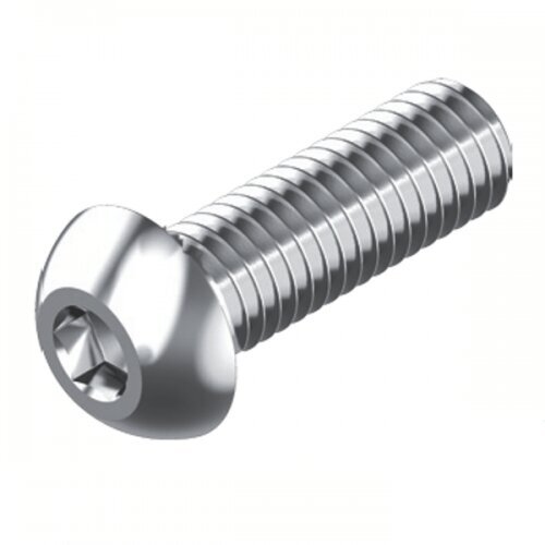 SKT BUTTON HD UNF STAINLESS 304 6-32 X 5/8