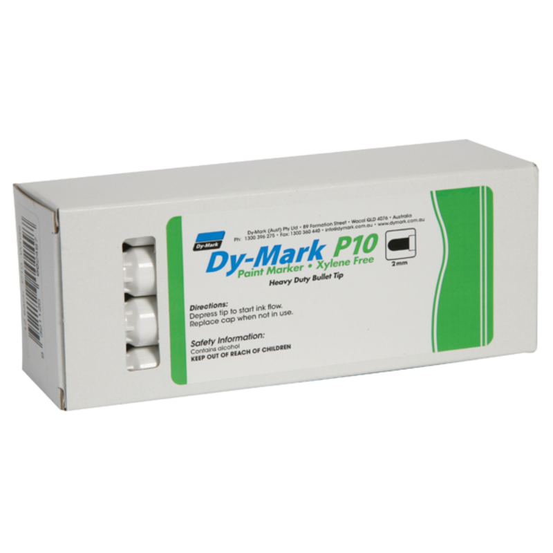 DY-MARK P10 PAINT MARKER WHITE