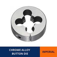 CHROME BUTTON DIE UNC-6GX32