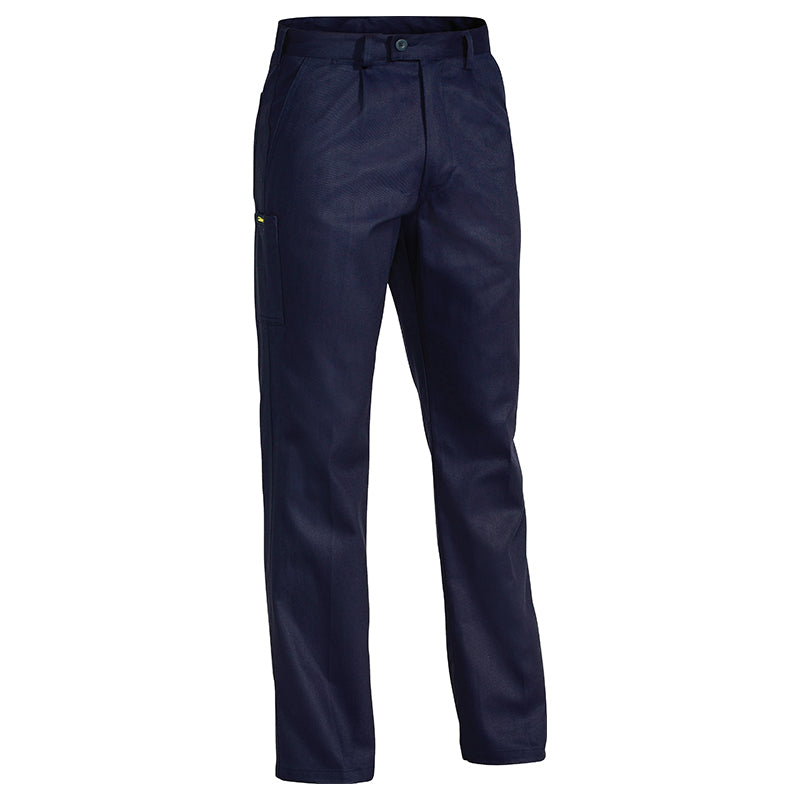 BP6007 HD COTTON DRILL WORK TRS NAVY 82R