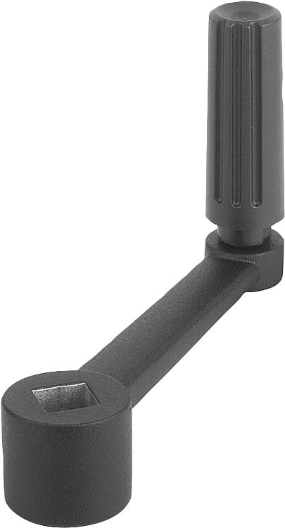 KIPP CRANK HANDLE GOOSE NECK