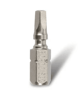 IMPACT INSERT BIT-SQR RECESS #2 25MM