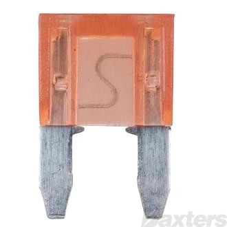 MINI BLADE FUSE 7.5A BROWN 10 PACK