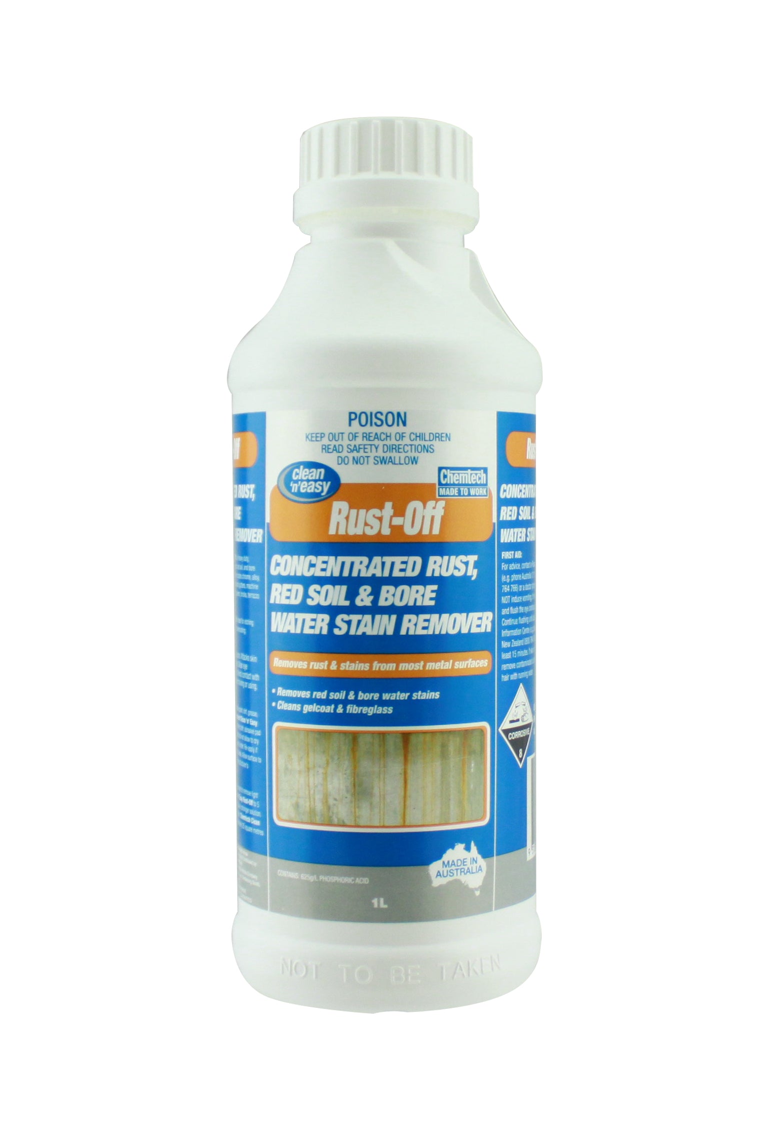 CHEMTECH CLEAN N EASY RUST-OFF RUST STAIN REMOVER 1L