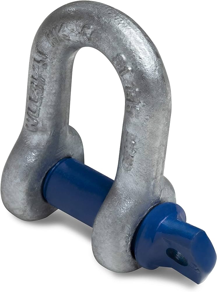 D SHACKLE 316 STAINLESS RATED 2.0T 16MM