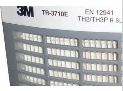 3M VERSAFLO P3 PARTICULATE FILTER TR-3712E (Case of 5)