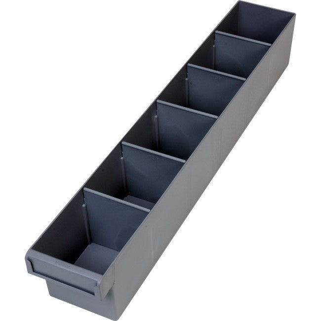 PARTS BIN 100X100X600 (6 COMPARTMENTS)