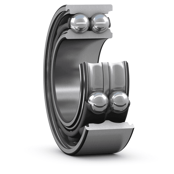 5207-2RS BEARING DOUBLE ROW ANGULAR CONTACT BALL BEARING RUBBER SEAL (35X72X27)