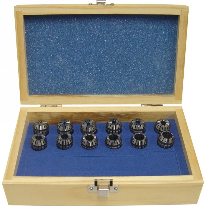 C850 ER20 COLLET SET 12PIECE COLLET RANGE 1 - 13MM