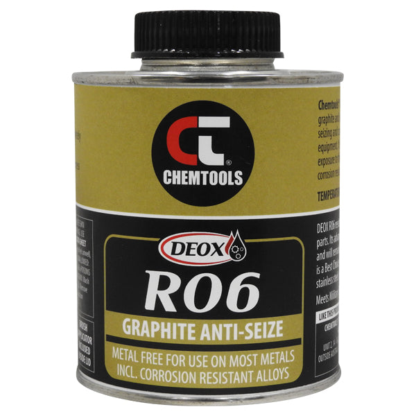 R06 GRAPHITE ANTI-SEIZE, PREMIUM, 500G BRUSH TOP