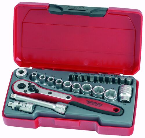 TENG T1424 24 PC 1/4" DR TOOL SET