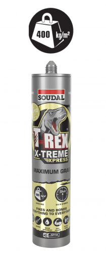 SOUDAL T-REX POWER XTREME  290ml BLACK