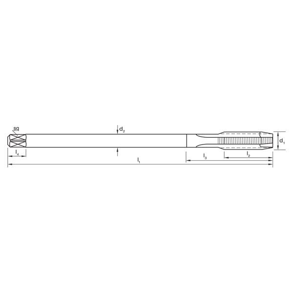 SUTTON M10 X 1.5 GUN TAP LONG