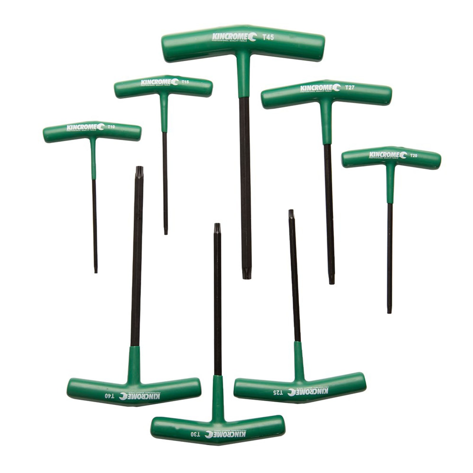 KINCROME K5283 8PCE T/HDL HEX KEY SET-TORX