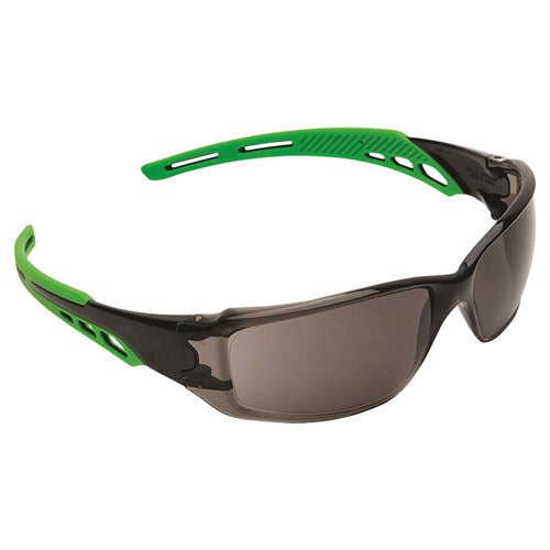 CIRRUS GREEN ARMS SAFETY GLASSES SMOKE