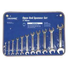 KINCROME METRIC OPEN END WRENCH SET 11 PCE