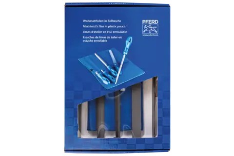 MACHINIST'S 250 MM CUT 2 FILE SET 5-PIECE