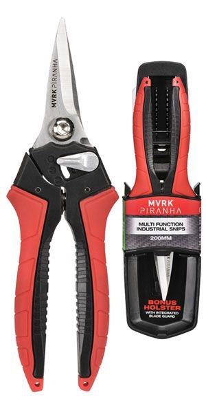 MVRK PIRANHA 200MM MULTI FUNCTION INDUSTRIAL SNIPS