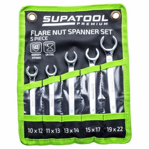 KINCROME  STP3005 FLARE NUT SPANNER SET 5 PIECE