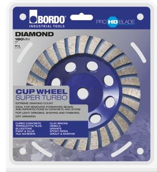 125MM TURBO DIAMOND CUP WHEEL