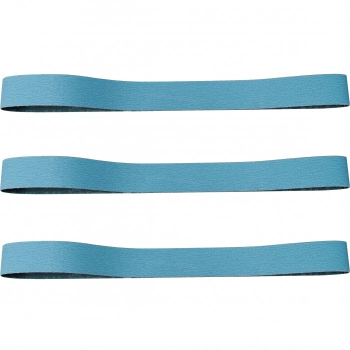 40G ALUMINIUM OXIDE LINISHING BELT PACK 3 - 2000 X 150MM