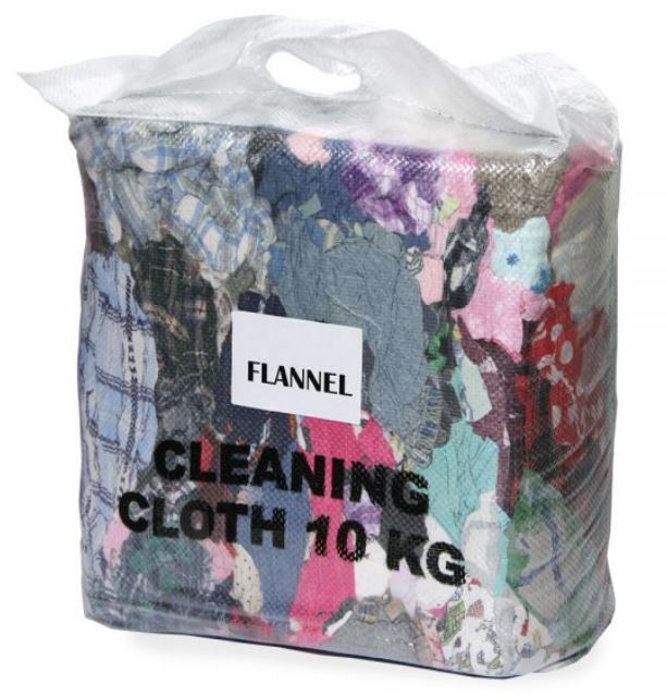 RAGS FLANNELETTE BRICK 10KG