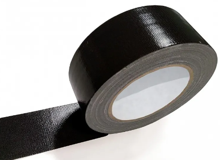 CLOTH TAPE BLACK 48MM X 25M