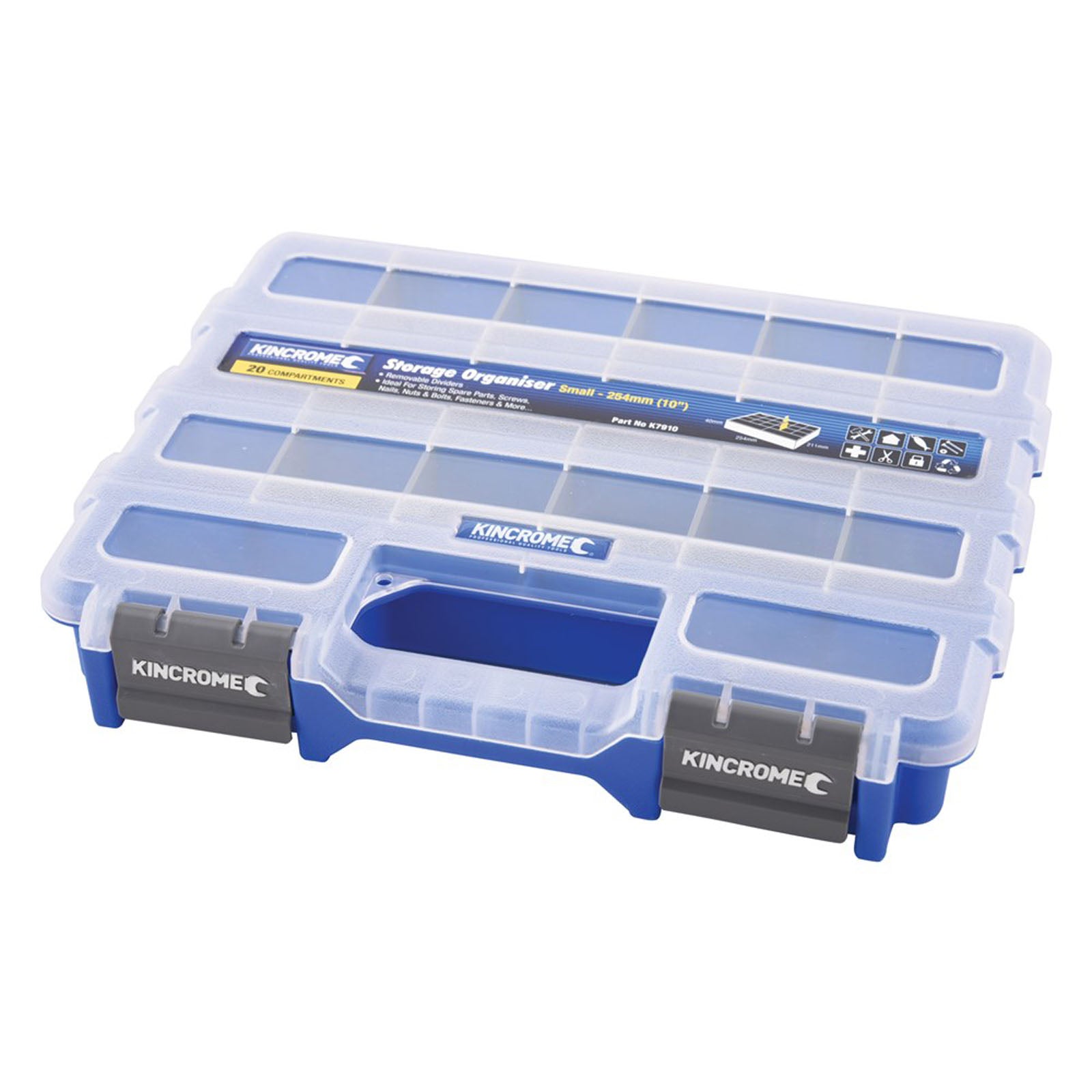 KINCROME K7910 PLASTIC ORGANISER 254MM/10