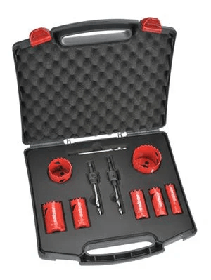 SABER 16-50MM 10 PCE HOLE SAW KIT