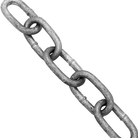 6MM GALVANISED CHAIN (30M = 25KG) SOLD PER M