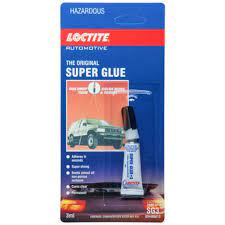 LOCTITE SUPER GLUE - INSTANT ADHESIVE - AUTOMOTIVE - 3ML TUBE