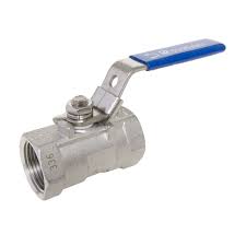 1" F&F 1 PCE BARSTOCK S/STEEL BALL VALVE