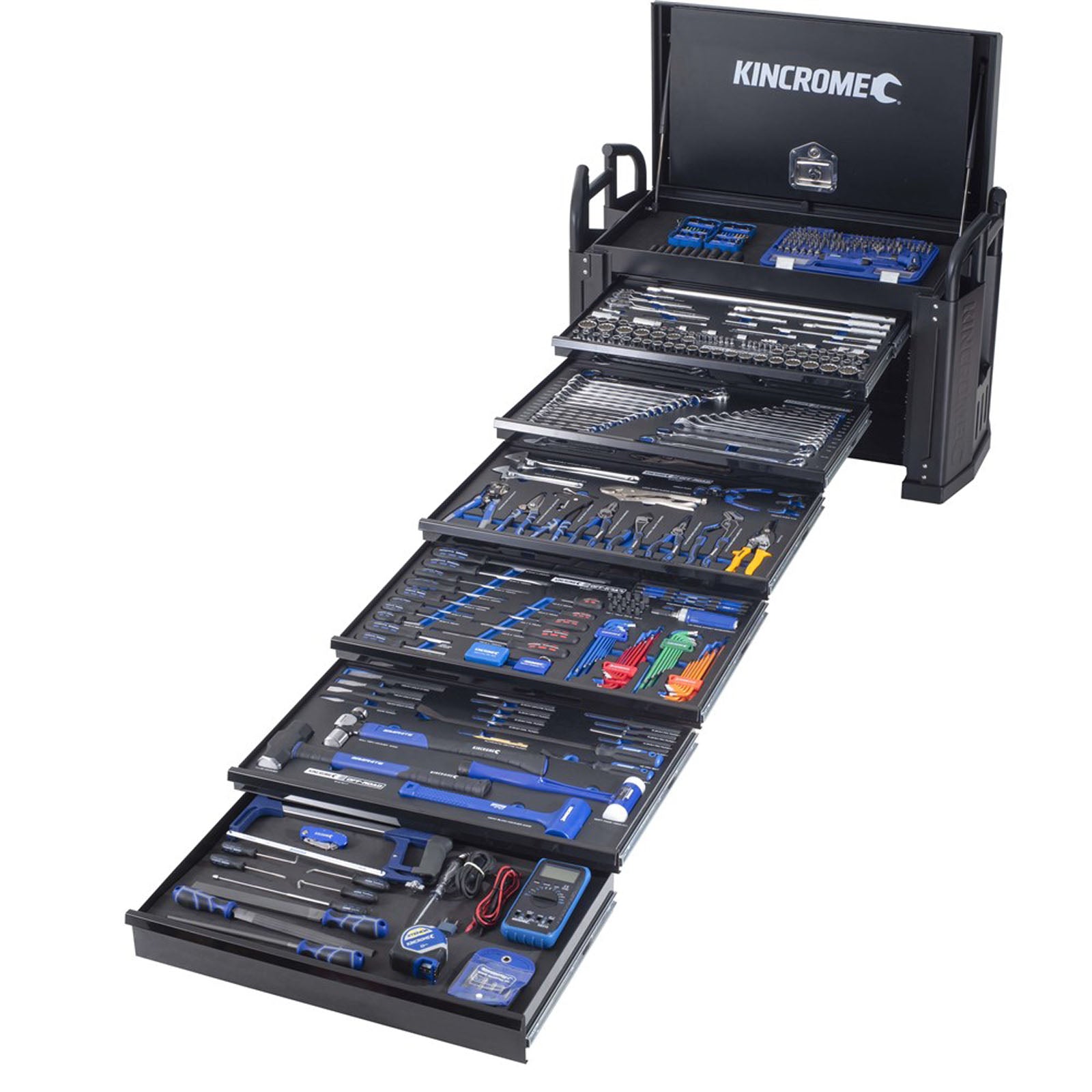 KINCROME K1285 452 PIECE 6 DRAWER OFF-ROAD FIELD SERVICE KIT