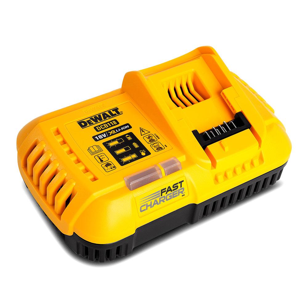 DEWALT 18V - 54V XR LI-ION FAST BATTERY CHARGER (8A CHARGE RATE)