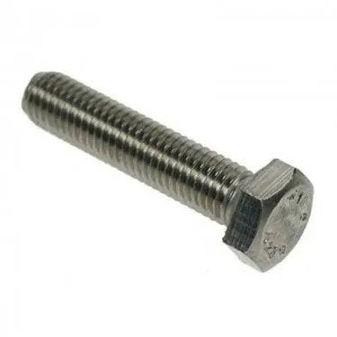 HEX SET SCREW UNC STAINLESS - 8-32 X 1-1/2