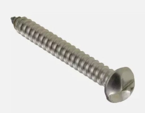 8g x 3/4 Clutch Hd RAISED S-Tapp SS 304-CHRS8F