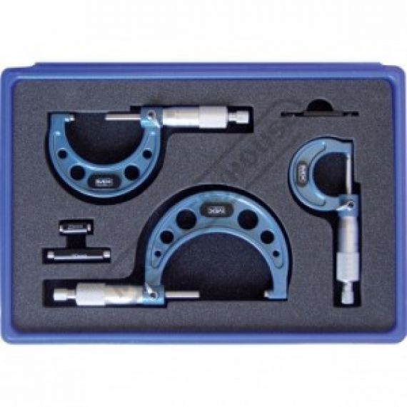 20-111 METRIC OUTSIDE MICROMETER - 3 PICE SET