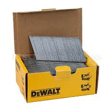 DEWALT 38MM 16 GAUGE 20 DEGREE ANGLED NAILS - 2500 PCE