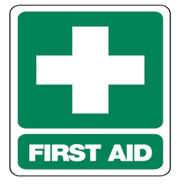 SIGN, FIRST AID, 300 X 225MM, POLY